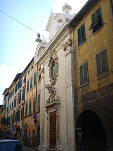 Chiesa di Santa Maria Maddalena, via Mazzini (Foto da diocesipisa.it)